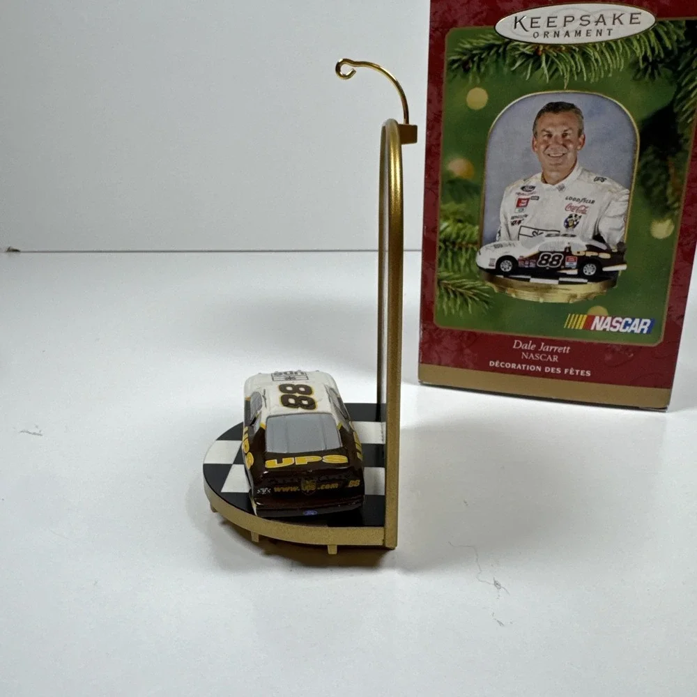 Vintage NASCAR Hallmark Keepsake Ornament w/Box     Dale Jarrett